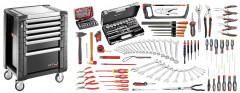 Sélection maintenance industrielle 165 outils - servante 6 tiroirs