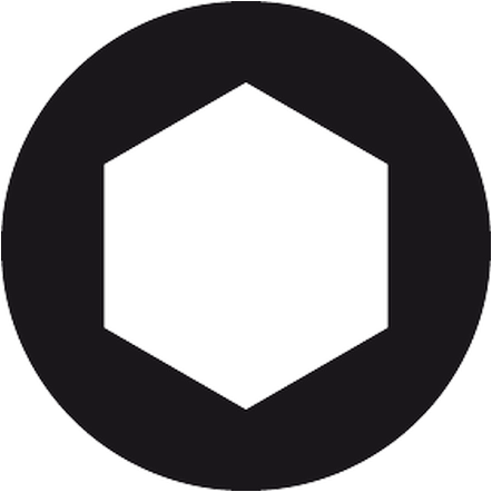 Jeu de 3 embouts standards série 1 pour vis 6 pans creux métriques