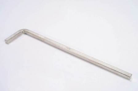 CLE COUDE CARRE DE 10 EXTRA LONGUE POUR GALET TENDEUR PSA