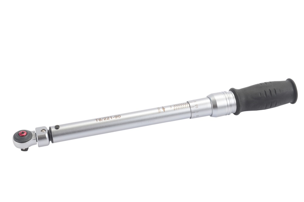 CLE DYNAMOMETRIQUE 3/8'' - 10 A 60NM TETE CLIQUET DEMONTABLE