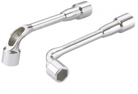 JEU DE 8 CLES A PIPE DEBOUCHEES 6/6 PANS EN MM