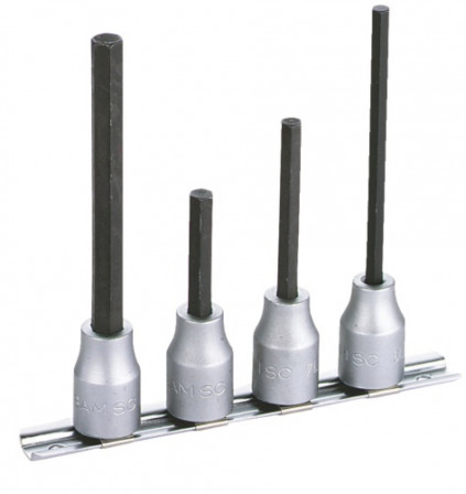 RACK 4 DOUILLES LONGUES 1/2'' 6 PANS CREUX