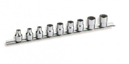 RACK 9 DOUILLES 3/8'' EN POUCE