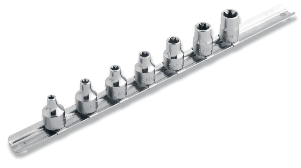 RACK DE 7 DOUILLES 3/8'' TORX