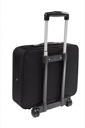 valise textile vide 440 mm avec trolley