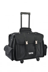 valise textile vide 540 mm avec trolley