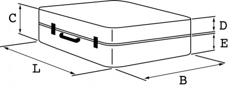 VALISE TROLLEY VIDE