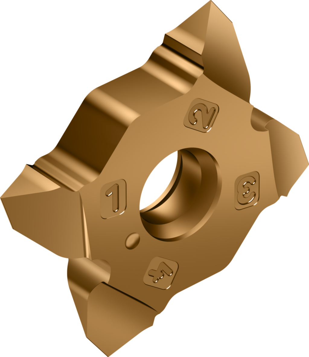 Filetage extérieur – profil partiel 60° – plaquettes de coupe