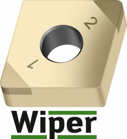 Plaquettes de tournage CBN – Rhombiques négatives 80°