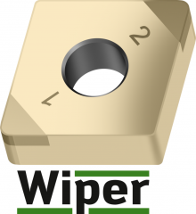 Plaquettes de tournage CBN – Rhombiques négatives 80°