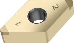 Plaquettes de tournage CBN – Rhombiques négatives 55°