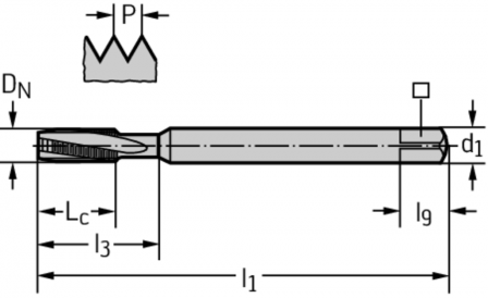 Tarauds machine HSS-E-PM