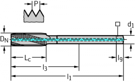 Tarauds machine HSS-E