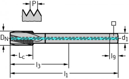 Tarauds machine HSS-E