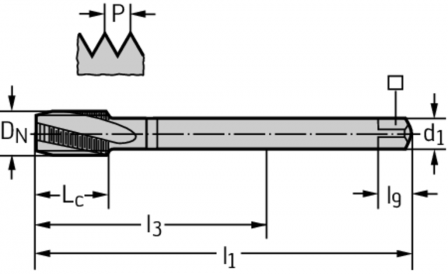 Tarauds machine HSS-E-PM