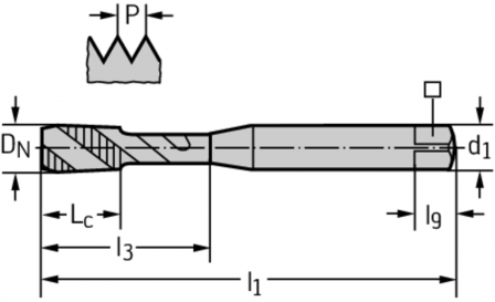 Tarauds machine HSS-E