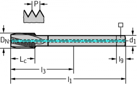Tarauds machine HSS-E