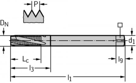 Tarauds machine HSS-E-PM
