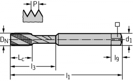 Tarauds machine HSS-E-PM