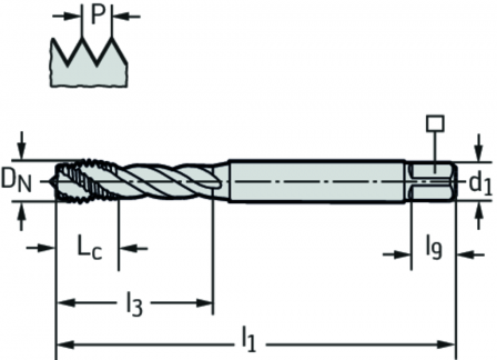 Tarauds machine HSS-E (-PM)