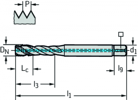 Tarauds machine HSS-E (-PM)