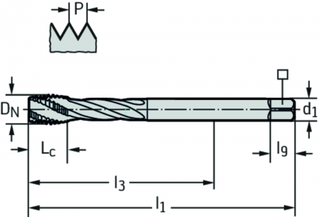 Tarauds machine HSS-E (-PM)