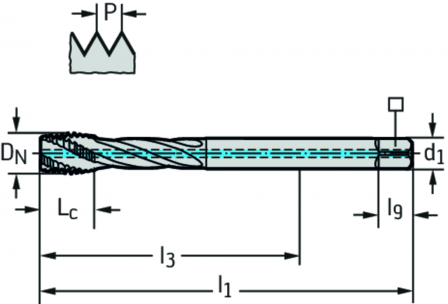 Tarauds machine HSS-E (-PM)