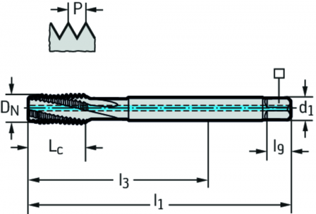 Tarauds machine HSS-E-PM