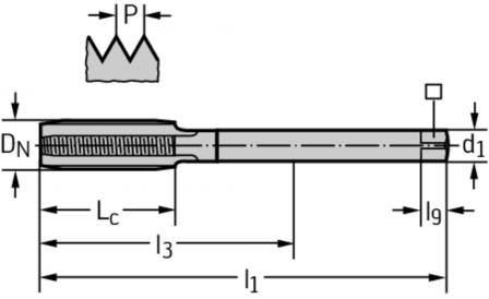 Tarauds machine HSS-E