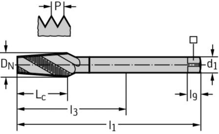 Tarauds machine HSS-E