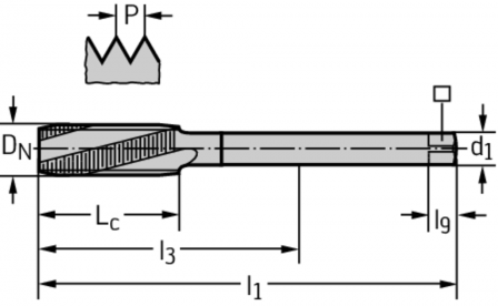 Tarauds machine HSS-E