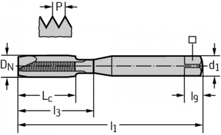 Tarauds machine HSS-E