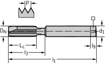 Tarauds machine HSS-E-PM