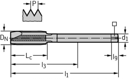 Tarauds machine HSS-E