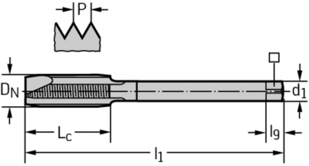 Tarauds machine HSS-E-PM