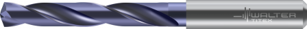Foret hélicoïdal en carbure monobloc