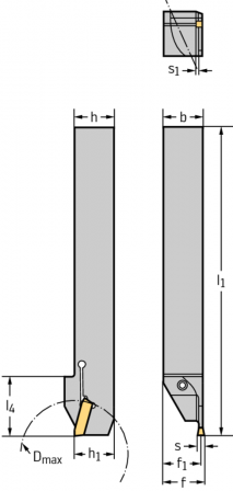 Outil à queue – Radial 6090411