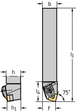 Outil à queue – Serrage par bride