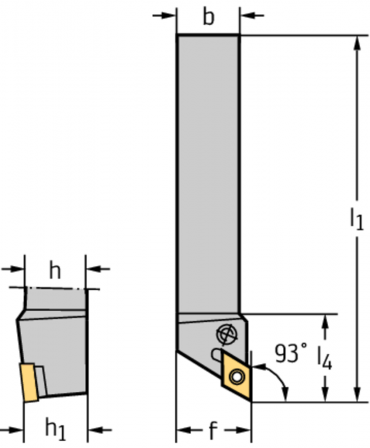 Porte-outils pour outils à queue – Serrage par levier