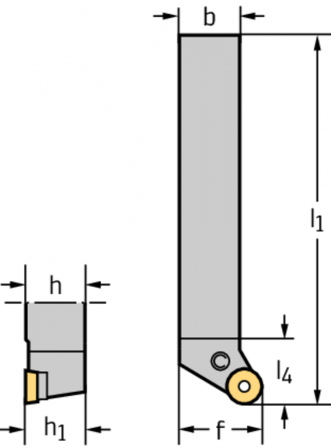 Porte-outils pour outils à queue – Serrage par levier