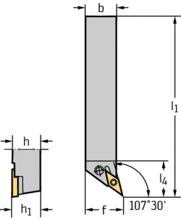 Porte-outils pour outils à queue – Serrage par levier