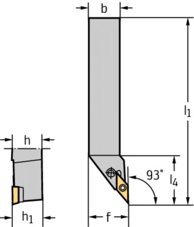 Porte-outils pour outils à queue – Serrage par levier
