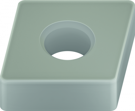 Plaquettes de tournage Céramique – Rhombiques négatives 80°