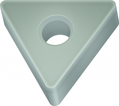 Plaquettes de tournage Céramique – A trois pans négativess 60°