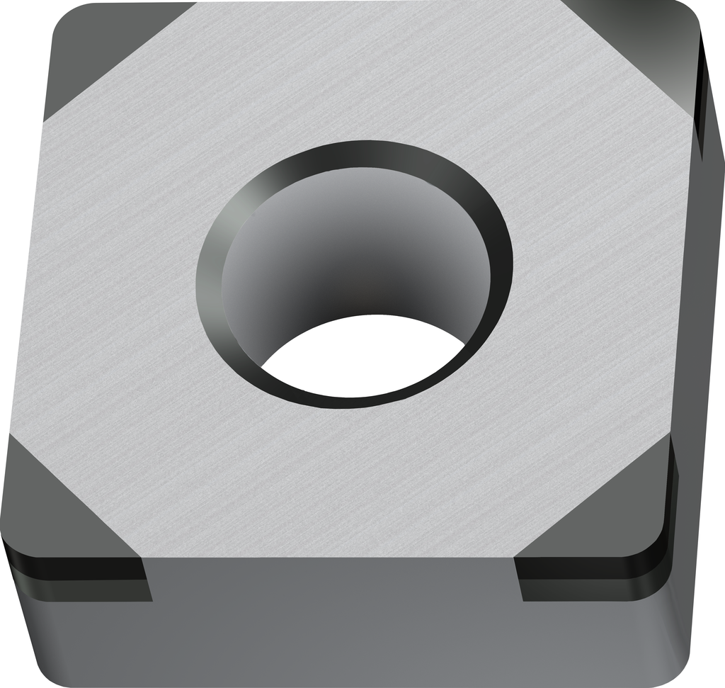 Plaquettes de tournage CBN – Carrées négatives