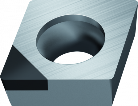 Plaquettes de tournage PCD – Rhombique positive 80°