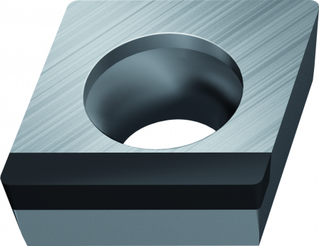 Plaquettes de tournage PCD – Rhombiques positives 80°