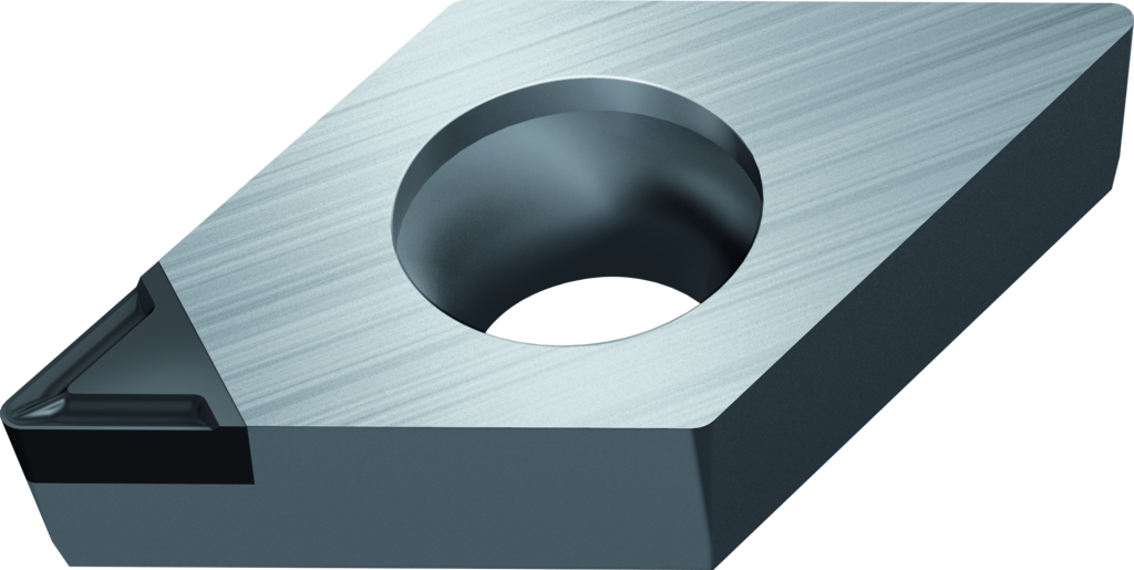 Plaquettes de tournage PCD – Rhombiques positives 55°