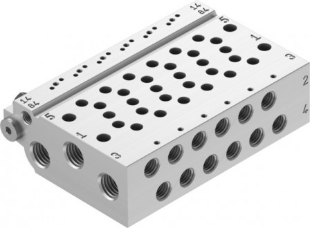 VABM-L1-10HW-G18-5 Barrette de raccordement