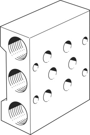 PRS-1/8-2-B Bloc de raccordement